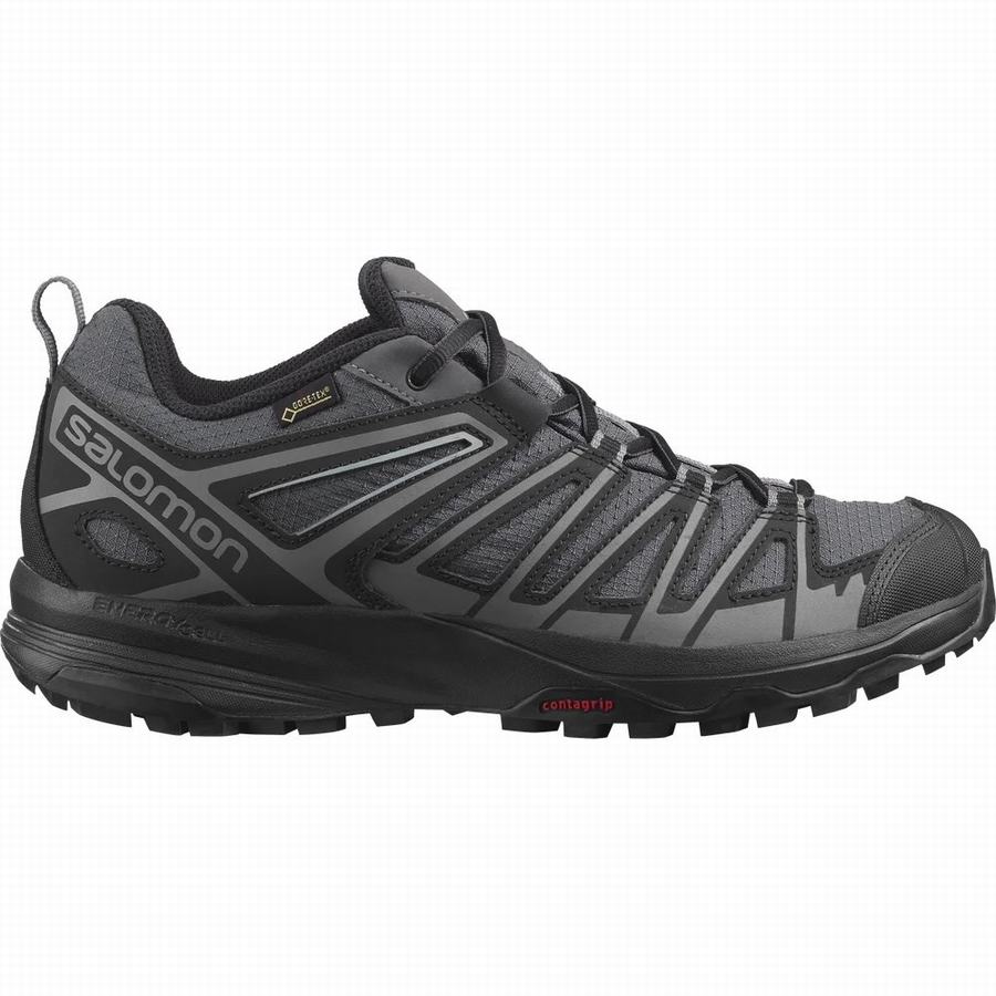 Salomon X Crest Gore-tex Vandresko Herre Sort [GPK8491OF]